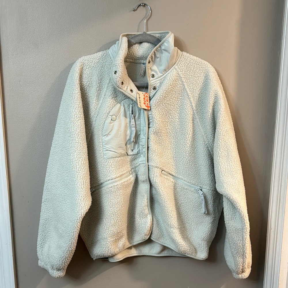 NWT Free People Movement Hit The Slopes Fleece Jacket